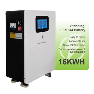Batterie au lithium de 16 kWh sur pied pour le <span class=keywords><strong>stockage</strong></span> d'énergie solaire résidentielle - Product Image 5
