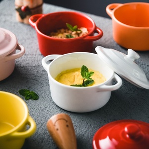 <span class=keywords><strong>Bol</strong></span> de cuisson miniature contemporain en porcelaine blanche 200 ml, qualité AB, finition lisse et vernie, multi-usages, écologique, technique personnalisée - Product Image 6