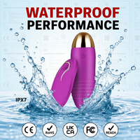 Vibrateur œuf télécommandé sans fil, 10 modes de vibration, stimulateur clitoridien et point G, jouet pour adultes, masseur pour femmes, CE RoHS