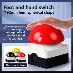 Interruptor de pie momentáneo redondo de plástico/interruptor de badajo de mano/<span class=keywords><strong>KC11</strong></span>/<span class=keywords><strong>I</strong></span>, <span class=keywords><strong>KC11</strong></span>/<span class=keywords><strong>I</strong></span>, KC20 <span class=keywords><strong>R</strong></span>/V/<span class=keywords><strong>KC11</strong></span>/IY, 2 uds./<span class=keywords><strong>KC11</strong></span>/<span class=keywords><strong>I</strong></span>/<span class=keywords><strong>KC11</strong></span>/IY/<span class=keywords><strong>KC11</strong></span>/<span class=keywords><strong>I</strong></span>/<span class=keywords><strong>KC11</strong></span>/IY - Product Image 3