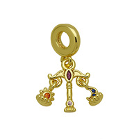 HD1030 Abalorios Colgantes Románticos de Dibujos Animados, con Diseños de Niño, Niña, Sol, Corazón y Amor, para Pulseras de Cadena de Serpiente y Creación de Joyas DIY