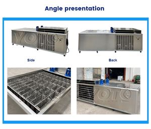 Machine à glace en flocons 5000 kg par jour Utilisation commerciale avec compresseur et moteur Bristol Emerson pour les entreprises Tanzanie - Product Image 3
