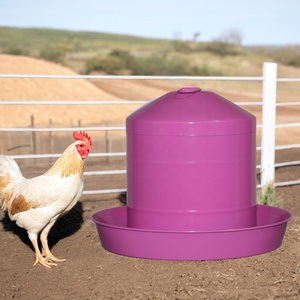 Automatische Kippenwaterer Food Grade Gegalvaniseerde Stalen Zware Duurzame Kippenwaterer Kippendrinker Met Handvat - Product Image 5