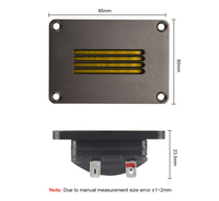 Haut-parleur Tweeter avec ruban en aluminium de 3 pouces, 4 Ohm, 30W, haut-parleur triple, Super Type de ceinture, haut-parleur pour Home cinéma, bricolage