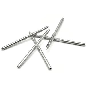 Marine Grade Stainless Steel Thread Terminal with <strong>Wood</strong> <strong>Screw</strong> for Cable Railing - Product Image 3