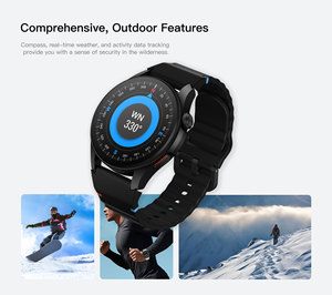 ลดราคาพิเศษ S26 สมาร์ทวอทช์ <span class=keywords><strong>Android</strong></span> ตรวจวัดสุขภาพ วัดอัตราการเต้นของหัวใจ หน้าจอสัมผัส AMOLED รองรับ NFC โทรฉุกเฉิน SOS กันน้ำ IP67 สายแม่เหล็ก - Product Image 4