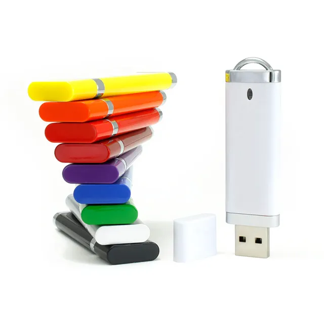 Custom LOGO plastic lighter shape pendrive 4GB 16GB 8GB 32GB 64GB Business USB Flash Drive Memory Stick USB 2.0