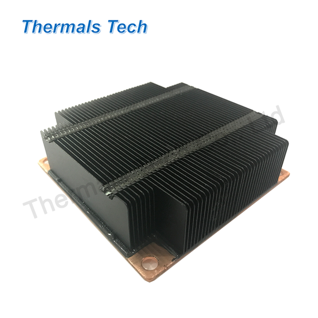 Nano Coating Vapor Chamber Heat Sink for 130W CPU Passive Cooling