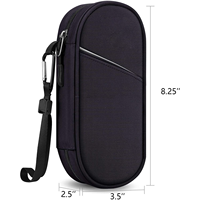 Valise médicale isotherme personnalisable, sac de rangement pour médicaments de voyage, sac médical d'urgence