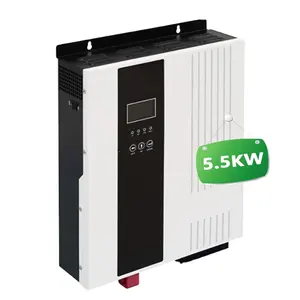 Factory Price Solar Power Inverter 3.5KW 5.5KW MPPT 24V 48V DC To AC 220V Pure Sine Wave Inverters & Converters