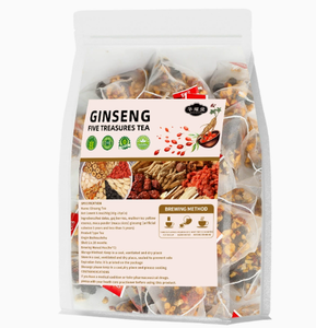 Thé aux cinq trésors de ginseng directement de l'usine pour hommes - Soutien énergétique et d'endurance, thé santé en vrac en sachets, OEM - Product Image 1