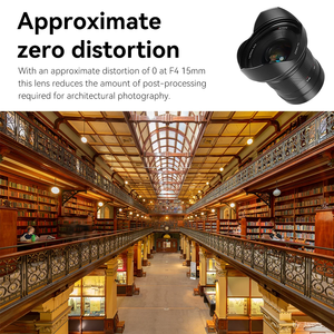 7artis Ans Lente Principal De Fotograma Completogran Angular F4 MF 15 mm <span class=keywords><strong>Nik</strong></span> on Z Z50 so Ny E FX3 A7RII A9 Can on - Product Image 3