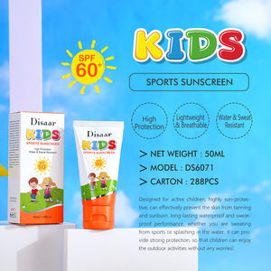 <span class=keywords><strong>Protector</strong></span> <span class=keywords><strong>Solar</strong></span> Deportivo para Niños Disaar con Manteca de Karité, SPF60+, Vitamina E, Alta Protección, Formación Rápida de Película, Resistente al Agua y al Sudor - Product Image 2
