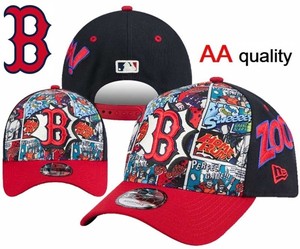 Casquette de baseball des Red <span class=keywords><strong>Sox</strong></span> de Boston pour hommes et femmes, casquette à fermeture à pression réglable avec logo de l'équipe brodé - Product Image 5