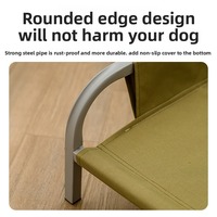 Cama Elevada para Perros con Estructura de Acero Resistente, Fabricada por Mayorista, en Oferta