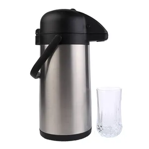 좋은 한 진공 씰 프로모션 커피 보온병 절연 펌프 냄비 2.5 L