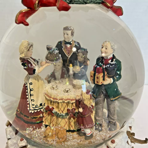 Traditionnel Charles Dickens patrimoine un chant <span class=keywords><strong>de</strong></span> Noël Musical boule à neige Westland vacances noël résine fait à la main ornement <span class=keywords><strong>de</strong></span> bureau - Product Image 5