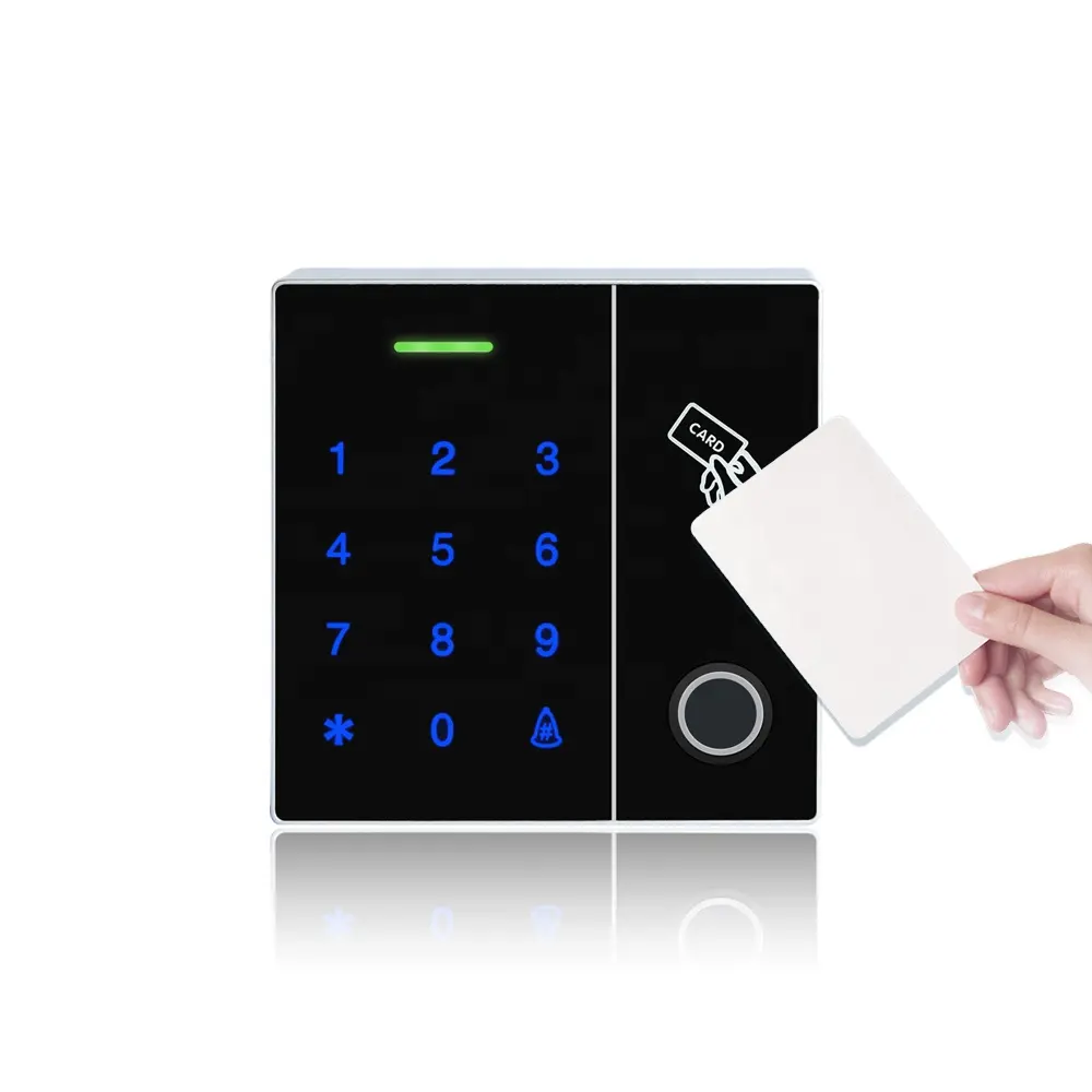 Автономный RFID-контроль доступа к двери, биометрическая система контроля доступа по отпечатку пальца с водонепроницаемостью IP65