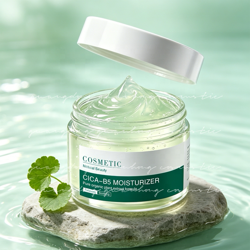 OEM ODM Centella Asiatica Face Cream for Sensitive Skin Soothing Hydrating 50ml Private Label