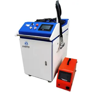 Soldador a laser de fibra portátil, 1000w 1500w 2000w máquina de solda contínua portátil
