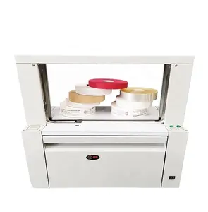 Máquina de cintar fita de papel e papel OPP 20/30/40mm, máquina de cintar dinheiro, máquina de cintar para mesa