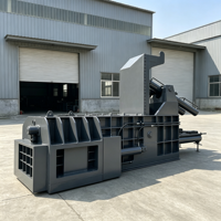 Presse à balles hydraulique horizontale pour métaux ferreux, fonctionnement continu et stable, compacteur de métaux pour le recyclage des déchets d'acier et d'aluminium