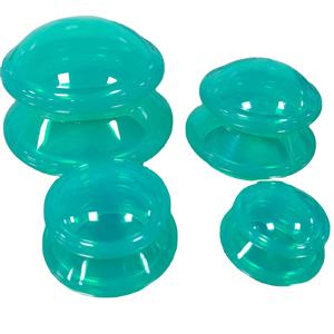Ensemble de ventouses en silicone chaudes pour massage dorsal, Gua Sha, ventouses à succion, anti-cellulite, lifting cutané, physiothérapie - Product Image 2
