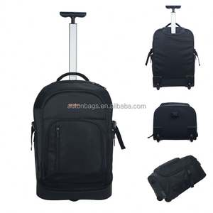 OEM Factory 2-In-1 15.6-Inch Laptop <b>Backpack</b> Unisex Durable Lightweight With Telescoping Handle Water-Resistant In-Line <b>Wheels</b> - Product Image 4