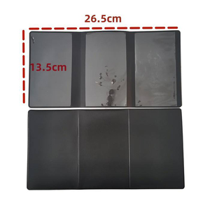 กระเป๋าใส่เอกสาร<span class=keywords><strong>รถ</strong></span>ยนต์แบบพับ 3 ตอน วัสดุ PVC บางเฉียบ พิมพ์ลายได้ตามต้องการ พร้อมคุณสมบัติป้องกัน RFID สำหรับใส่ใบขับขี่ บัตรประชาชน และเอกสารสำคัญอื่นๆ  ลดราคาพิเศษ - Product Image 2
