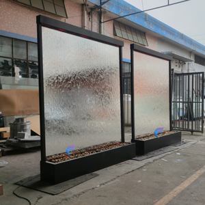 น้ำพุพื้นแบบม่านน้ำตกสำหรับตกแต่งสวนและงานแต่งงาน - Product Image 3