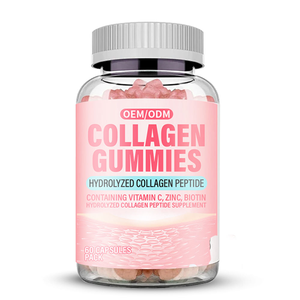 Gummies de collagène multi-vitaminées à marque privée OEM/ODM pour la beauté des cheveux, de la peau et des ongles, soutien anti-rides pour adultes - Product Image 4