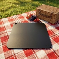 Plaque de cuisson en acier multi-usages pour fours et grils, plaque à pizza en acier