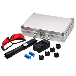 Puntero Láser Azul de Largo Alcance de 450nm al por Mayor, 5 Patrones de Haz Estrellado, Puntero Láser de Alta Potencia y Visibilidad - Product Image 4