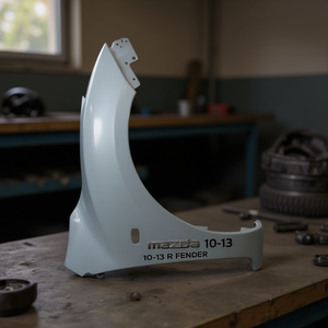 Nouveau garde-boue avant droit en acier pour Mazda 3 2010-2013, pièce de rechange, ajustement OEM, panneau de carrosserie automobile durable - Product Image 2