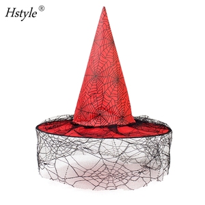 Sombreros <span class=keywords><strong>de</strong></span> Bruja Morados, Rojos y Negros <span class=keywords><strong>para</strong></span> Mujer, Disfraces <span class=keywords><strong>de</strong></span> Bruja y Vampiro <span class=keywords><strong>para</strong></span> Halloween, <span class=keywords><strong>Accesorios</strong></span> HS1211 - Product Image 3
