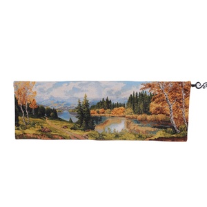 PLUS Navidad para colgar en la <span class=keywords><strong>pared</strong></span> 100% algodón Jacquard tejido bordado impreso Aubusson diseño poliéster <span class=keywords><strong>tapiz</strong></span> Gobelin - Product Image 1