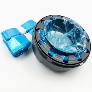 Bolsas de Basura Plegables Compatibles con Tommee, 4.5m, Gruesas, Desechables, para Almacenamiento de Bebés, Color Azul - Product Image 2