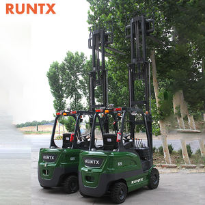 Runtx Yüksek Kaliteli 2.5 Ton Elektrikli Forklift, Akülü Tam İstifleyici Makine, 4 Tekerlekli Akülü Forklift, CE Belgeli - Product Image 5