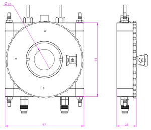 Etapa de calentamiento y enfriamiento óptico CH600S - Product Image 2