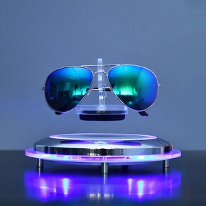 New desig ánh sáng màu cơ sở Magnetic nổ<span class=keywords><strong>i</strong></span> hiển thị đứng đồ trang sức nổ<span class=keywords><strong>i</strong></span> hiển thị levitation kính hiển thị - Product Image 3