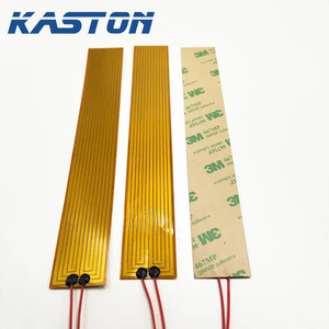 Elemento riscaldante in poliimmide con film kapton <span class=keywords><strong>pi</strong></span> flessibile elettrico personalizzato 12v 24v 48v 220v con termistore - Product Image 3
