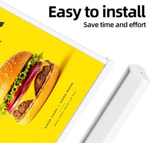 A4 Desktop Rechargeable Backlit Poster Frame LED <b>Advertising</b> <b>light</b> <b>box</b> Menu Sign Holder for Restaurants Bars Hotels Stores - Product Image 4
