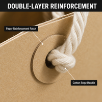 Custom Size Factory Price Kraft Paper Mailer Bag Envelope Clothes Paper Bag Packaging