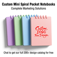 Carnet de poche A7 rechargeable, palette de couleurs Morandi, reliure spirale, 60 feuilles, journal de voyage esthétique pour femmes