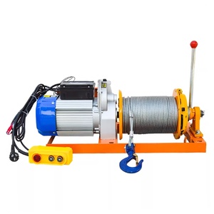 Mini-kabelkraan elektrische takel hijsmateriaal touwkatrol koppelingstakel populaire verkoop draagbare draadkabellier kleine bouwplaats takel - Product Image 6