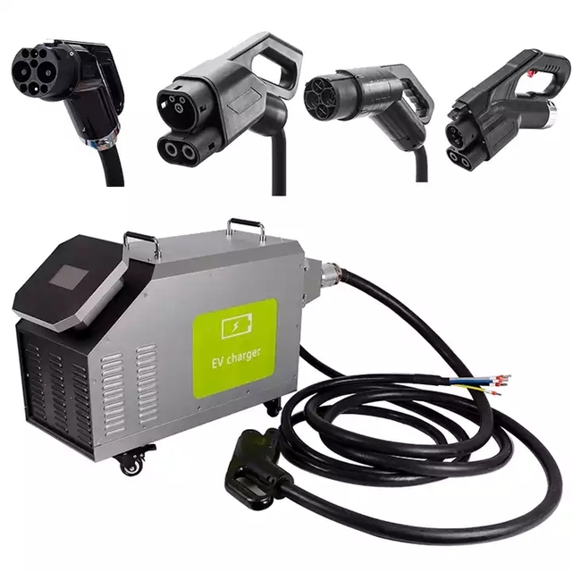 Ocpp Fast Charger Dc Portable Ev Charger Station 20kw 40KW Type 2 CCS1 CCS2 Electric Charger Car Station
