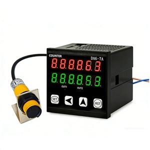 Contador Digital Electrónico con Pantalla Inteligente, Sensor Infrarrojo Automático, Contador de Puntos para Cintas Transportadoras Industriales DA6-7A, 110-265V - Product Image 1