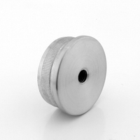 Embouts de tuyau en acier inoxydable en métal PC pour rampe d'escalier pour la décoration de construction