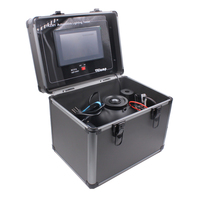 FSYLX מזוודת בודק עוצמת לומן מדויקת 12V לרכב לבדיקת פנסי LED H4/H7/T10 מחזיק נורות התאמה אוניברסלית