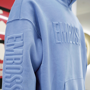 Sudadera con capucha unisex de corte holgado con relieve 3D, oversize, de invierno, con cremallera de un cuarto, estampado DTG personalizado, bordado en relieve, algodón pesado, lavado vintage - Product Image 5